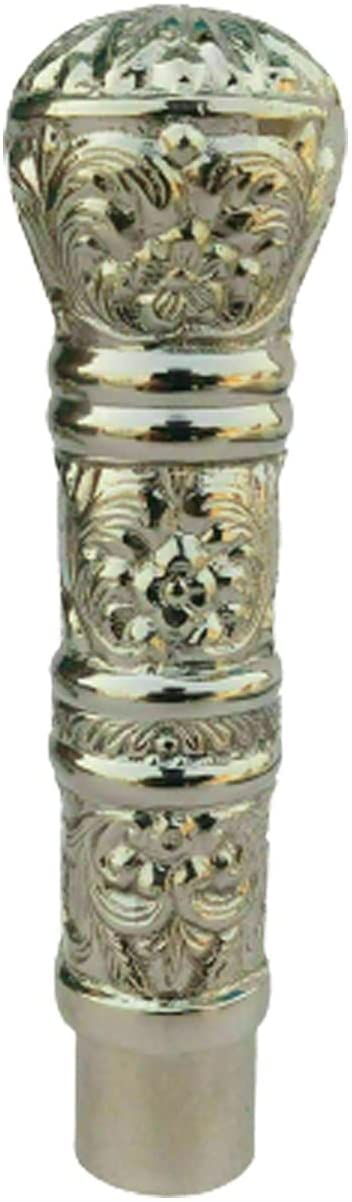 Nautical Engraved Brass Cane Collectible Designer Handle Walking Stick Handle Only Fit for All Walking Stick Men & Women Everyday Use by Maritime Nautical