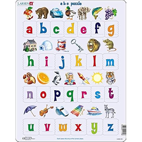 Larsen LS2826 Aprender el Alfabeto Puzzle Cover