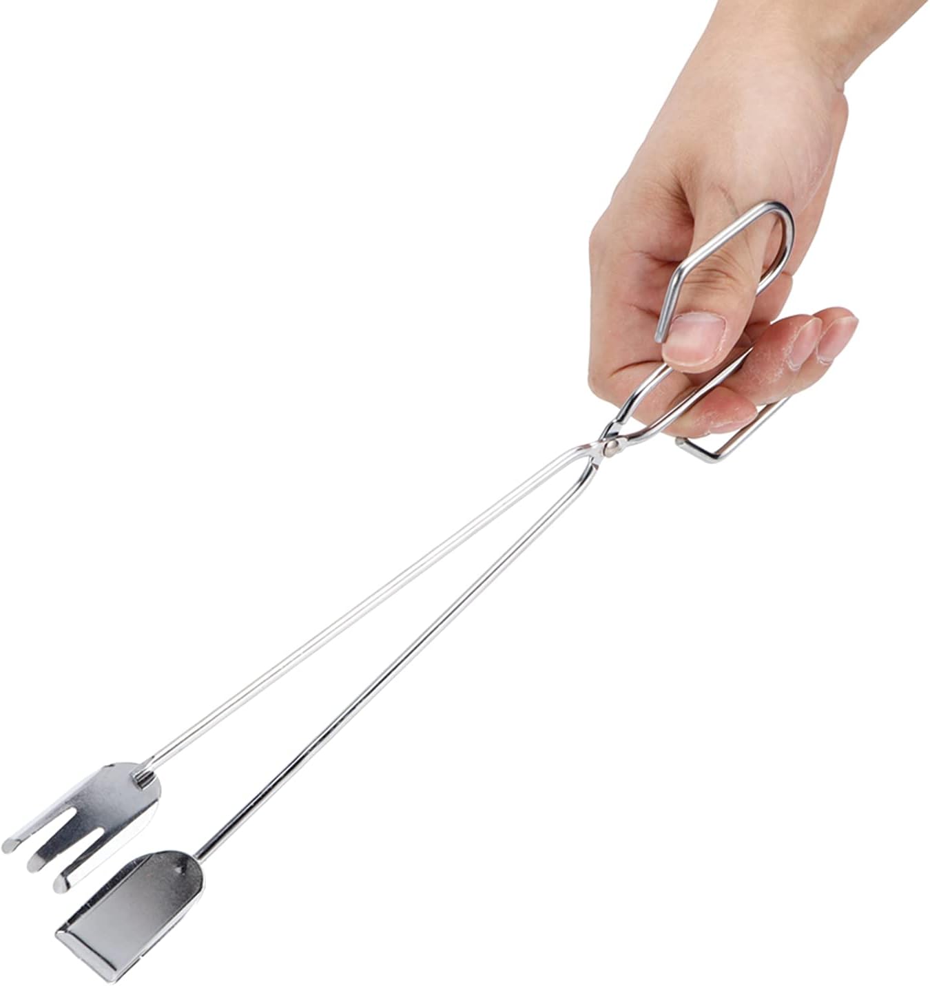 Camping Grill, Portable Stainless Steel Folding Barbecue Grill - 3Pcs/Set BBQ Grilling Tray and Clip Set - Convenient and Durable Grilling Rack for Outdoor Cooking