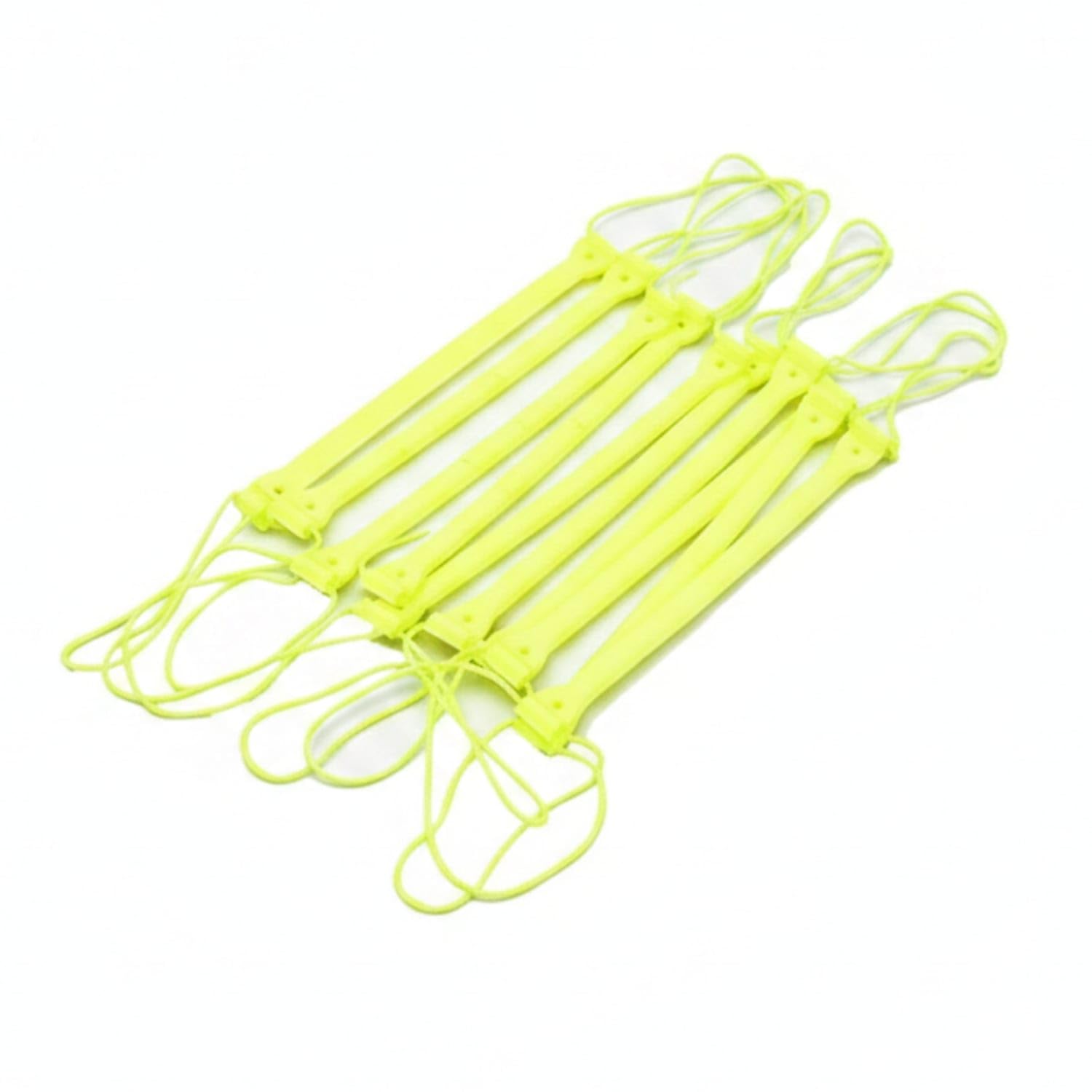 Fluorescent Yellow Portable Agility Ladder PP Material Speed Training Ladder Cord Sides Sports Gear Lightweight for Field, 5.5M 11 Rungs-image-8