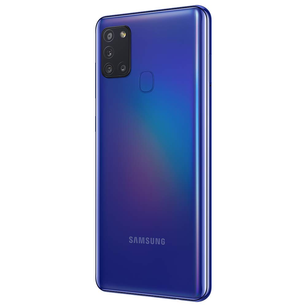 Amazon.com: Samsung Galaxy A21S Dual SIM, 64GB + 4GB RAM, Blue