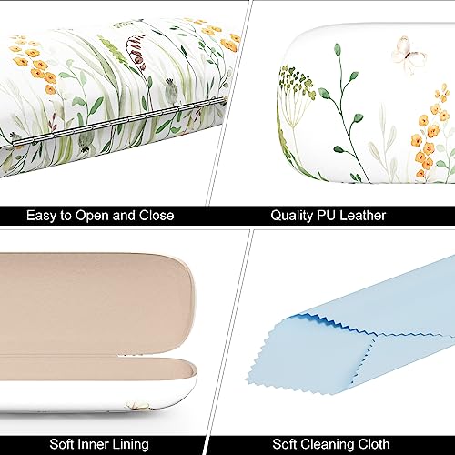 Image of Eyeglasses Case, Hard Shell Protective Case for Glasses, Unisex for Women Men