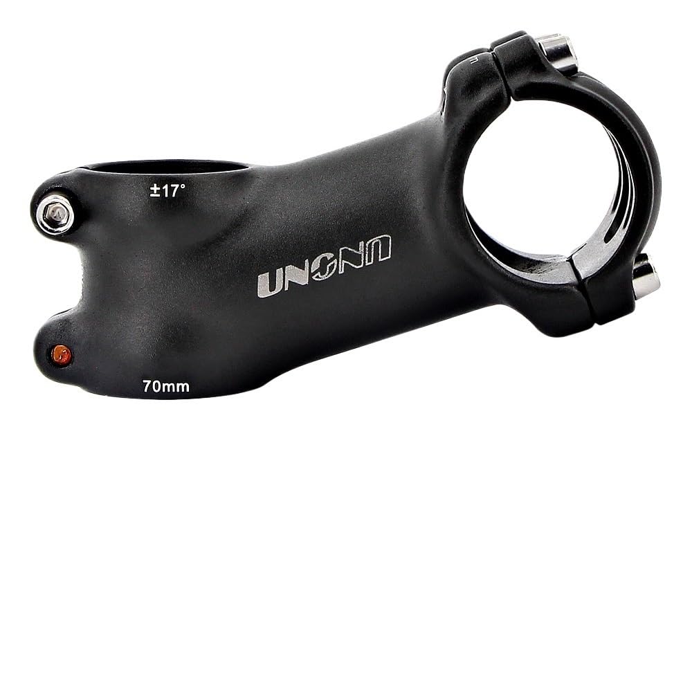 JIASHUNHE Bike Stem Ultralight Bike Stem 7 17 Degree Road Bicycle 31.8mm 60/70/80/90/100/110/120/130mm Mountain Power Parts(7 degree 70mm)