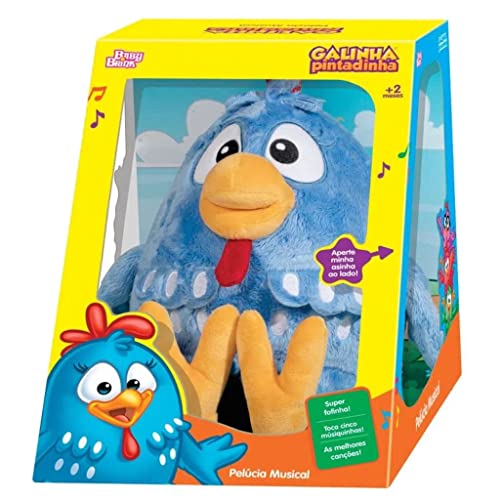 Pelúcia Galinha Pintadinha pq