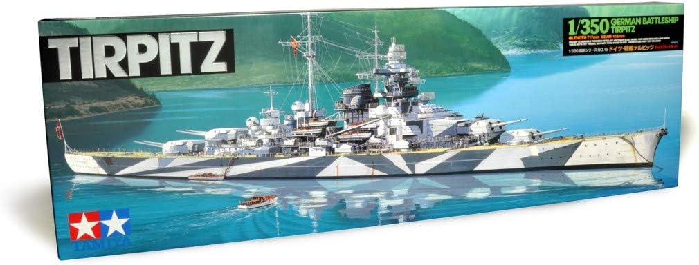 Tamiya TMYTAM78015 TIRPITZ Scale Model