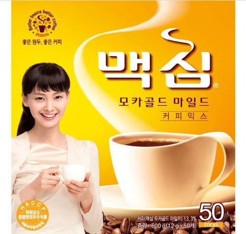 maxim korean instant coffee - MAXIM Mocha Gold Instant Coffee Mix - 50 Sticks