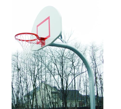 Generic Douglas Gooseneck 4.5 Fan-Shaped Steel Basketball System