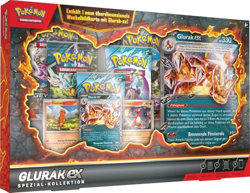 Pokemon Glurak EX Spezial-Kollektion - Deutsch NEU & OVP und BB-Toy-Trades-Toploader