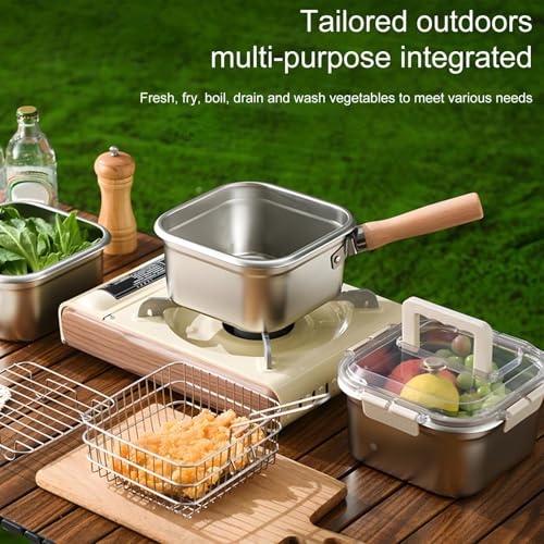 Friteuse portable extérieure pour éviter les odeurs de friture maison - 3