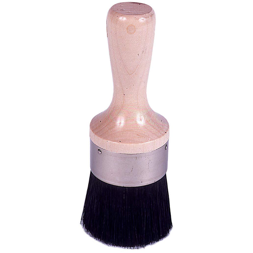 Weiler 40082 2 Stencil Brush, China Bristle, 1-3/4 Trim Length, Lacquered Wood Handle (Pack of 12)