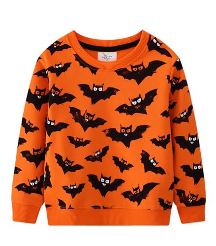 Image of LOKTARC Toddler Boys Graphic Crewneck Sweatshirts 2-Pack, Sizes 2T-7 | Cotton Blend French Terry, Dinosaur, Construction and Shark Graphics, Ribbed Trim, Preschool Daycare Outdoor