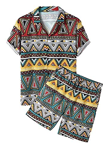 sl fashion Men's Printed Pajama Sets-picture-11