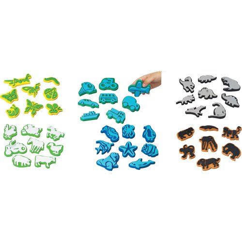 Children's Jumbo Ink Stampers - Set of 6
