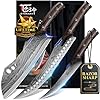 Butcher-Knife-Set-3-PCS-Kitchen-Knives-Set-for-Cutting-Meat-Cleaver-Chef-Knife-Set-Japanese-Style-High-Carbon-Steel-Knives-Set-Chopping-Slicing-Boning-for-Home-and-BBQ-Ideal-Gift Butcher Knife Set, 3 PCS Kitchen Knives Set for Cutting, Meat Cleaver Chef Knife Set, Japanese Style High Carbon Steel Knives Set, Chopping & Slicing & Boning for Home and BBQ, Ideal Gift