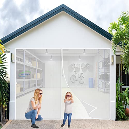 Fliegengitter Tür 185x200cm Magnetvorhang Doppeltür Mückenschutz Ideal...