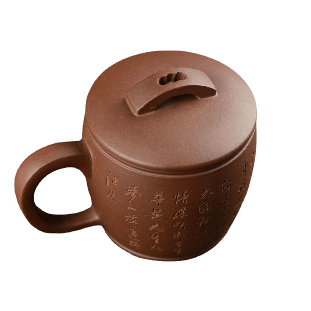 Filiżanka do herbaty z fioletowej glinyChińska filiżanka do herbaty Kung Fu Kubek do kawy, dla kobiet Spotkanie przy herbacie Popołudniowa herbata Filiżanka do herbaty 430 ml Yixing Fioletowa gliniana