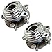 TRQ 2 Piece Front Wheel Bearing & Hub Assembly Set Compatible with 2013 INFINITI JX35 2019-2021 QX50 2014-2020 QX60 2007-2018 Nissan Altima 2009-2021 Maxima 2015-2018 Murano 2013-2020 Pathfinder