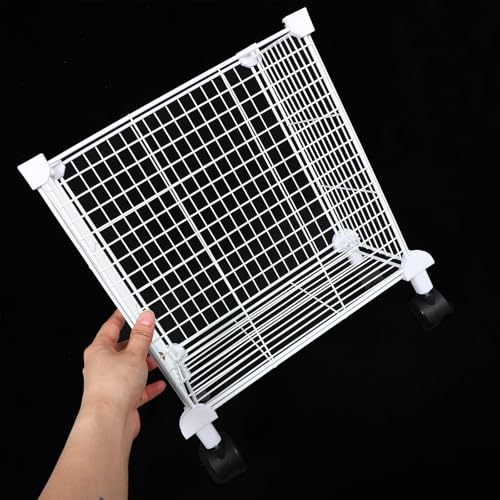 Cesta de almacenamiento para cargas pesadas de ropa Mobestech con ruedas 5