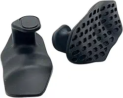 Luva Academia Musculação Calistenia Suporte Borracha Proteção Mãos e Dedos - Aderência Conforto - Tamanho Único 2 Peças