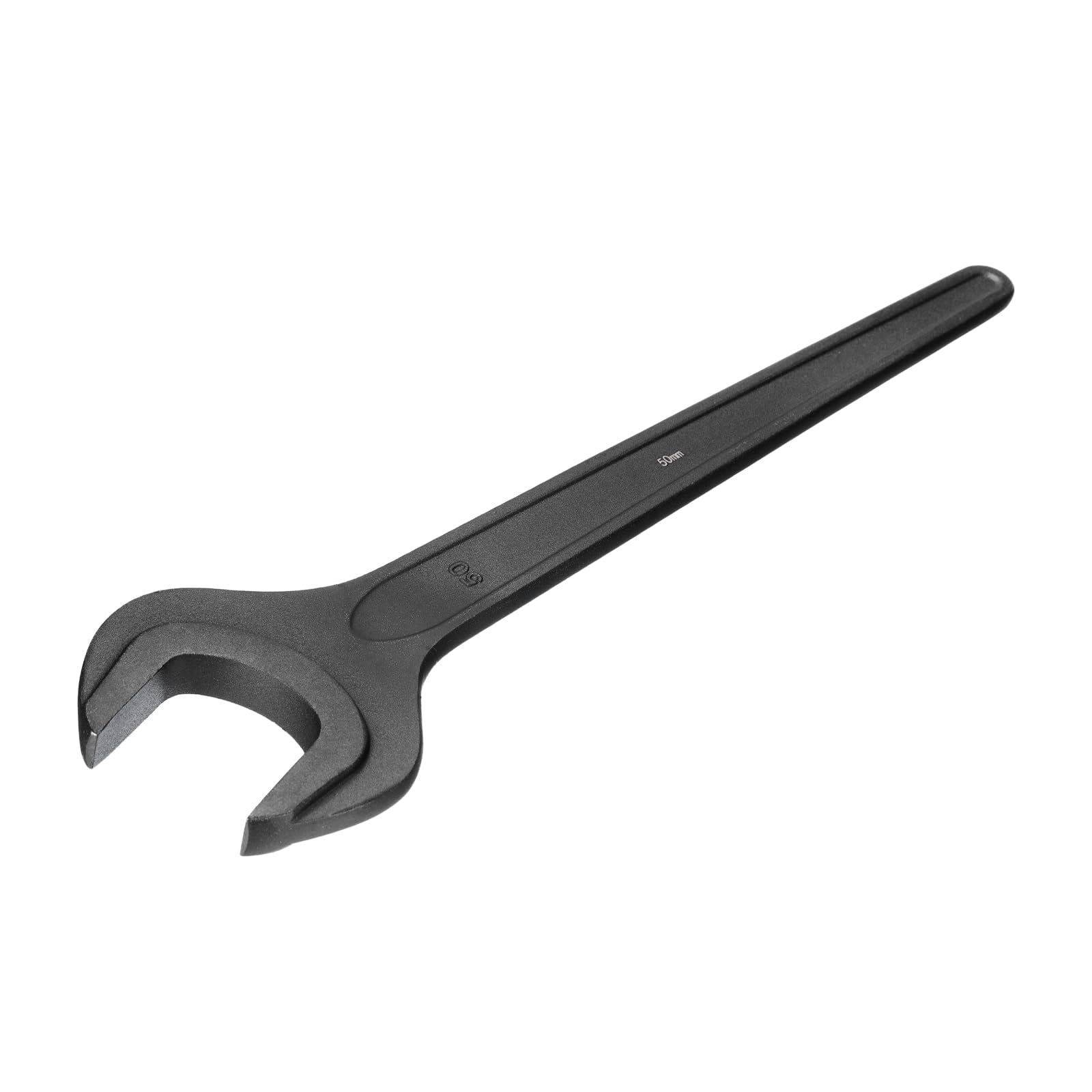 QUARKZMAN Llave Fija De Una Boca 50mm Llave De Extremo Abierto Acero CR-V Grueso Para Reparación De Automóviles Y Ensamblaje De Muebles Negro