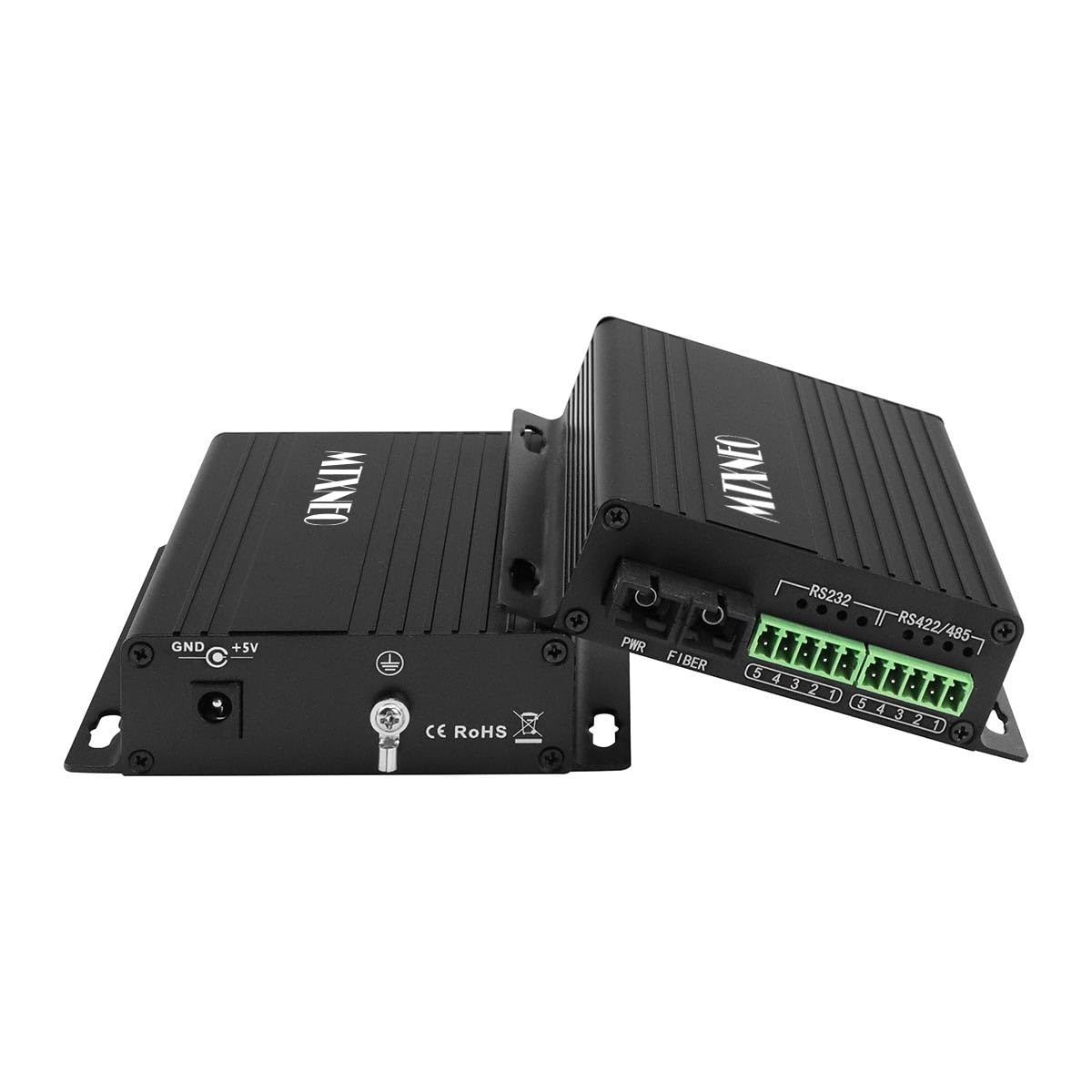 Fiber Optic Converter RS232 RS485 RS422 Single Mode Dual Fiber SC 20KM 1310nm Optical Modem