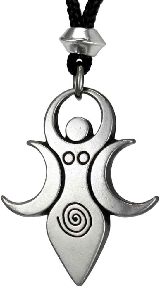 Artemis Pendant Necklace Greek Moon Goddess Jewelry