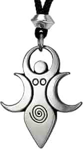 Artemis Pendant Necklace Greek Moon Goddess Jewelry | Amazon.com