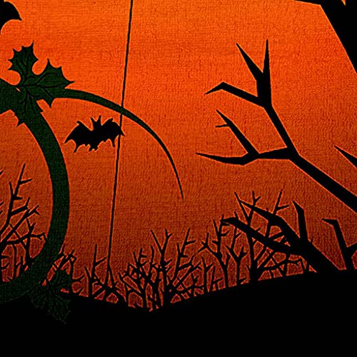 Couverture polaire d'Halloween entretien facile contre le froid hivernal - 4