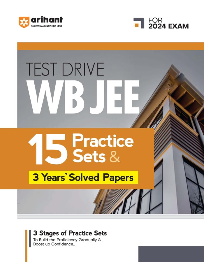 Buy Test Drive Wb Jee 15 Practice Sets & 3 Years Solved Papers Book ...