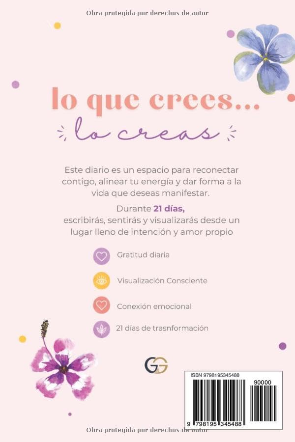 Diario De Manifestación: 21 días de journaling, gratitud, visualización y transformación personal para conectar contigo y crear la vida que deseas (Spanish Edition) image 3
