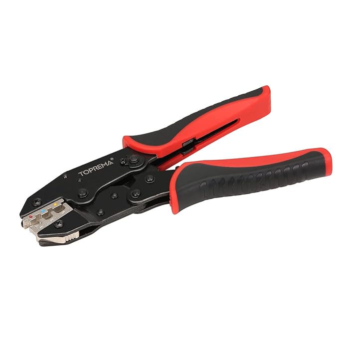 Buy Toprema Crimping Tool for Heat Shrink Connectors Ratcheting Wire