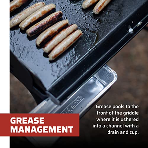 Camp Chef SG60 Deluxe Double Burner Steel Professional Griddle (Steel)