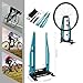 LBYBF Wheel Truing Stand,Centering Bracket Foldable Bike Bicycles Holder Removable Bicycle Wheel Maintenance Tool for MTB & Road Bike Rim Truing and Alignment 3.5-5.9 in Adjustable Width
