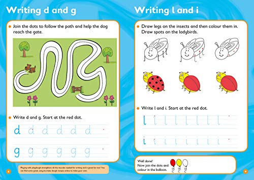 First Writing Workbook Ages 3-5: Ideal for home learning (Collins Easy Learning Preschool) - Image 4