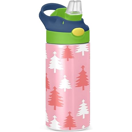 Neutral Bottle Brush Christmas Trees