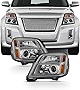 AKKON - Fits 2010-2015 GMC Terrain SUV [Halogen Type] Original Manufacturer Style Headlights Assembly Full Set