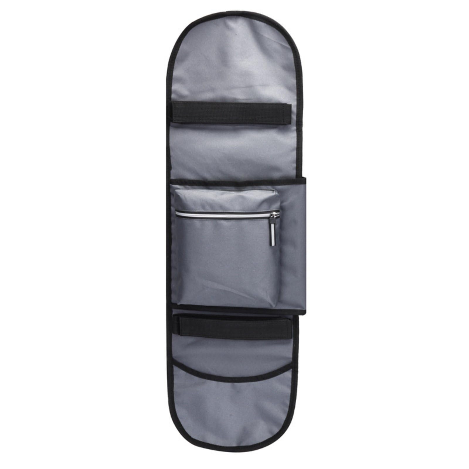 TISHITA Sac à Dos Skateboard Sac Housse Porte-Planche Tissu 900D Résistant et Déperlant Bretelles Rembourrées Sangle Réglable Bande Réfléchissante Pliable