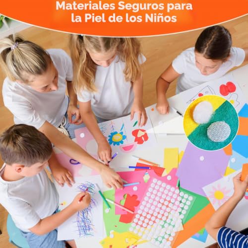 Miniatura 7 de Vinabo 1080 Piezas Pegatinas Para Rascar De Doble Cara,Pegatinas Redondas Para Rascar,Adhesivo Redondo,540 Pares De Puntos Autoadhesivos Redondos De 10 Mm,Para Bricolaje,Fotos,Manualidades,Etc