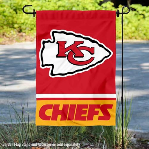 Kansas City Chiefs Double Sided Garden Flag