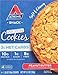 Atkins Peanut Butter High Protein Cookie, Keto Snacks, 3g Net Carb, 1g Sugar, Low Sugar Snacks, Low Carb Treats, 4 Count