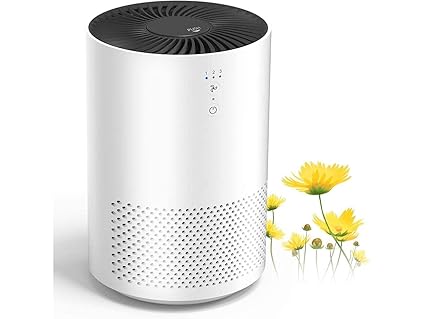 Milford HEPA Air Purifier Air Filter with Fragrance Sponge Air Cleaner Eliminate Smoke, Dust,Pollen, Dander Air Purifiers