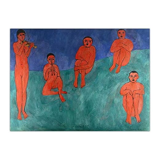 Heminredning Konst Väggbilder Fro Vardagsrum Poster Print Kanvasmålningar Franska Henri Matisse Duk (50x60cm) 20"X24" Ramlös