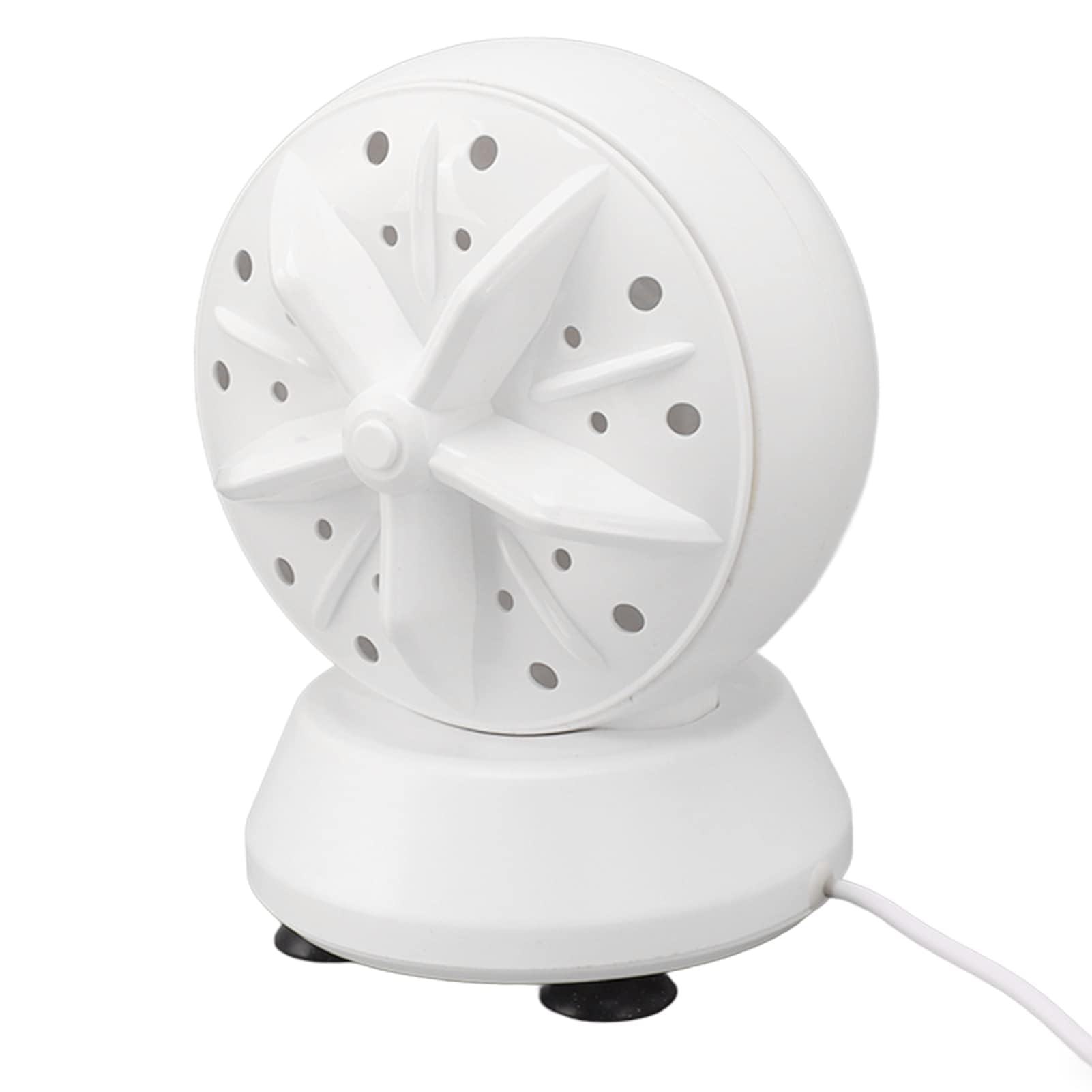 Lavatrice Ad Ultrasuoni, Lavatrice Portatile a Doppia Turbina USB, Lavatrice Domestica Efficiente per la Pulizia di Vestiti per Bambini, Biancheria Intima o Piccoli Oggetti