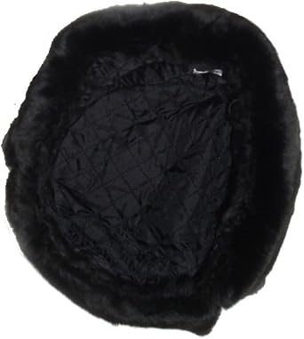 Russian Ushanka Hat with Ear Flaps Black