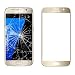 Produktbild MovTEK Frontglas für Samsung Galaxy S7 G930 Serie Displayglas Ersatz Glas Reparatur Set mit Werkzeug (Gold)