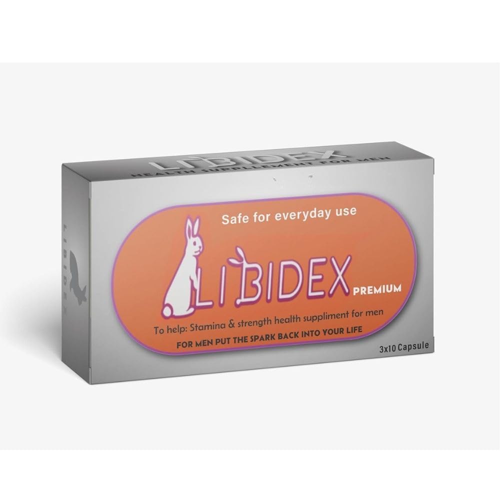 Libid-X Herbal Daily Wellness Capsules for Men | Natural Energy Support Supplement | Ayurvedic Formula | 30 Capsules (Blister Pack)