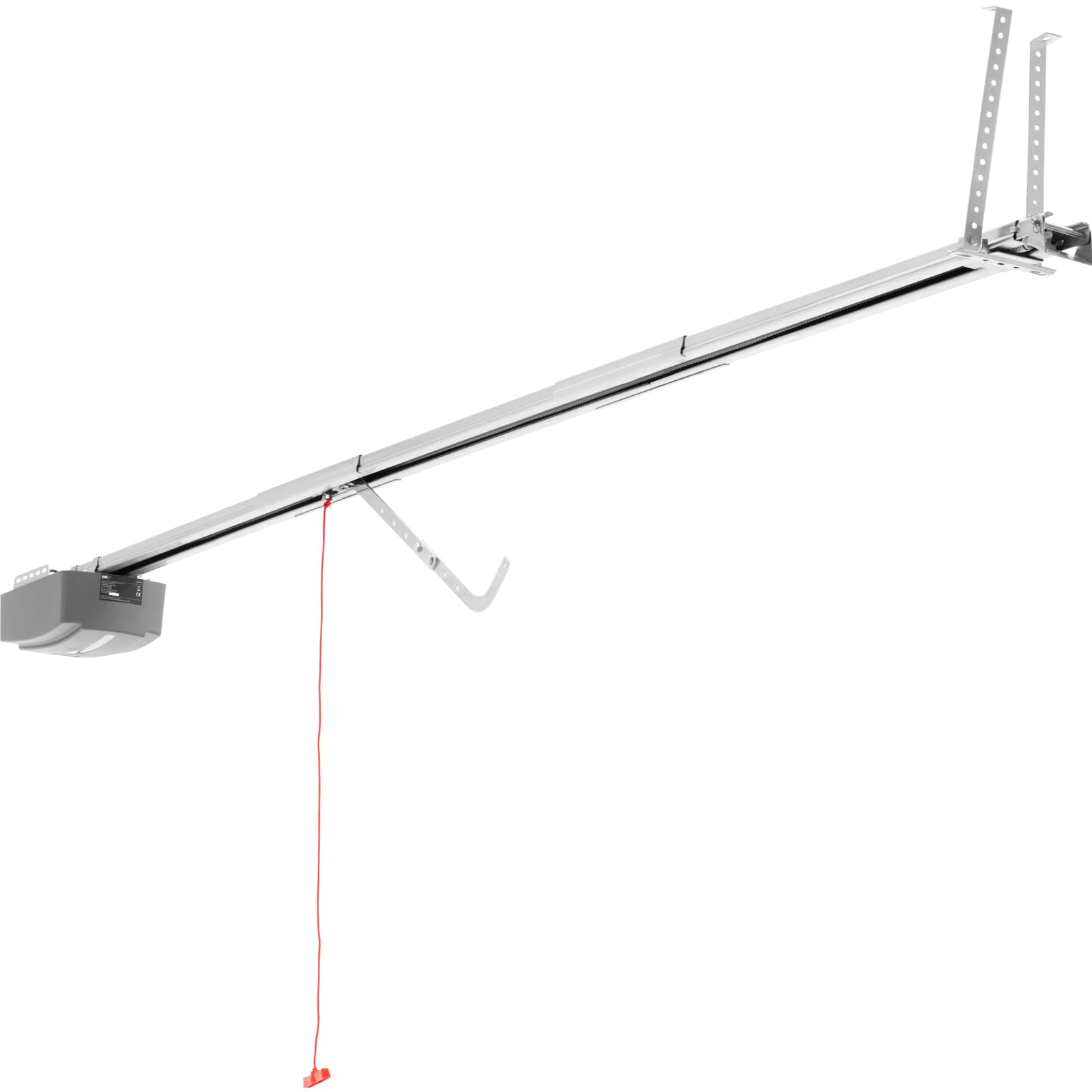 MSW MSW-GDOOR-003A Motor de puerta de garaje 1200N para puertas de hasta 180 kg/18 m² Abrepuertas de garaje Abrepuertas de garaje