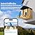 Akasumer Bird Feeder, 5MP Solar-Powered Smart Bird Feeder with Camera, AI Identifies Birds 10000+, 2.4GHz, Color Night Vision, Instant Notification, Easy to Use, 1.5L Birds Feeders for Outdoor, Yard