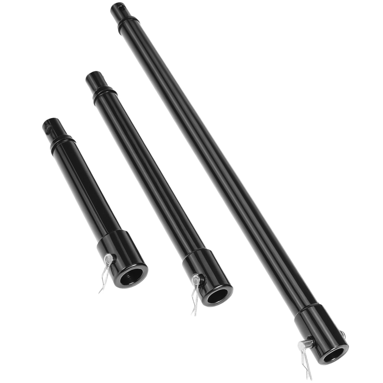 Photo 1 of ***STOCK PHOTO FOR REFERENCE ONLY*** QWORK 3-Piece Auger Extension Drill Bit Set (8", 12", 20") – Fits 3/4" Shaft, Heavy Duty Post Hole Digger Replacement for Earth Ice Deep Drilling