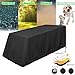 BOSKING Adjustable Weight Bench Cover Outdoor Indoor Sit-up Board Cover Heavy Duty Oxford Fabric Exercise Workout Bench Cover for Sit-up Board, Weight Bench,Dumbbell Bench